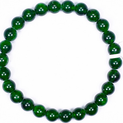 Vòng tay đá Diopside mệnh hỏa, mộc - Ngọc Quý Gemstones