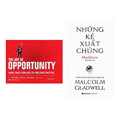 Combo Sách Kĩ Năng Kinh Doanh: Nghệ thuật nắm bắt cơ hội tăng trưởng + Những kẻ xuất chúng 