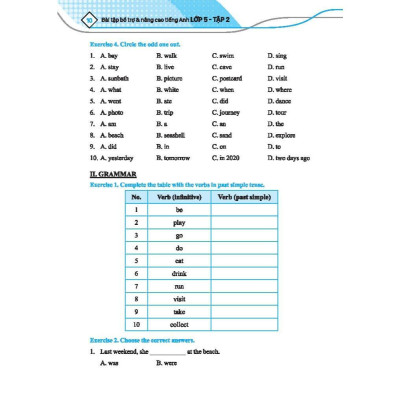 Sách - Global Success - Bài Tập Bổ Trợ Và Nâng Cao Tiếng Anh Lớp 5 - Có Đáp Án - Tập 2 - Minh Thắng