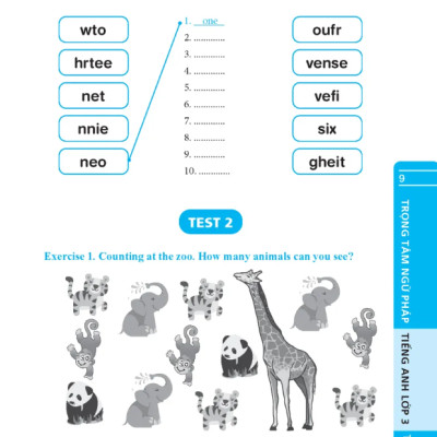 Global Success - Trọng Tâm Ngữ Pháp Tiếng Anh Lớp 3 - Tập 1 (Có Đáp Án)