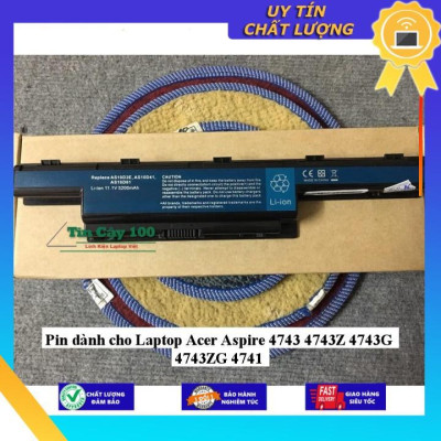 Pin dùng cho Laptop Acer Aspire 4743 4743Z 4743G 4743ZG 4741 - Hàng Nhập Khẩu MIBAT656