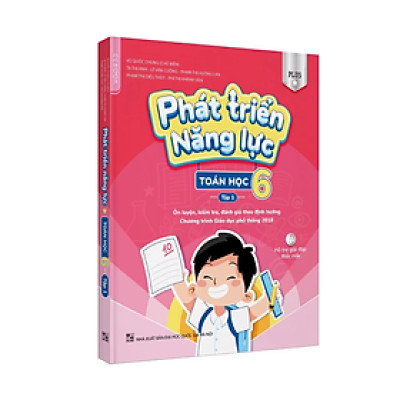 Sách - Phát triển năng lực Toán học 6 - Tập 1 (Plus) - Nhiều tác giả - Nhà xuất bản Đại học Quốc gia Hà Nội - WinBooks