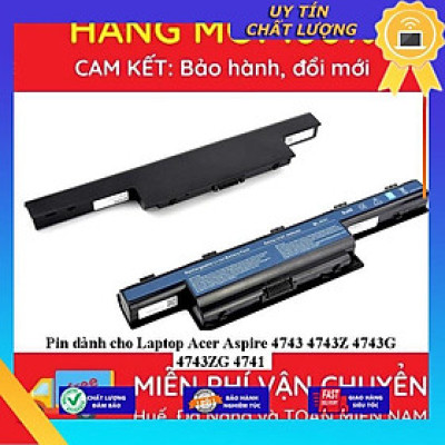 Pin dùng cho Laptop Acer Aspire 4743 4743Z 4743G 4743ZG 4741 - Hàng Nhập Khẩu MIBAT656