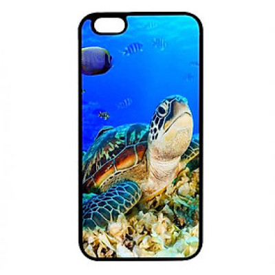 Ốp lưng cho điện thoại Iphone 6 Plus biển và cá (4) - Hàng chính hãng