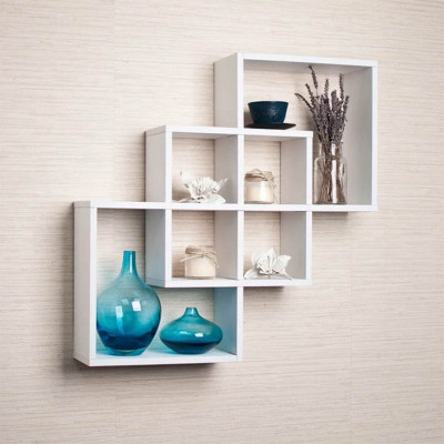 Kệ sách treo tường nhỏ gọn SMLIFE Wilcox