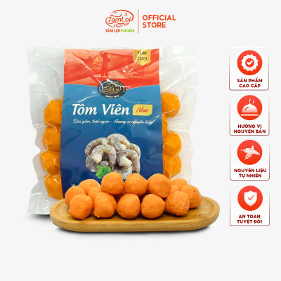 Tôm viên Tâm Lợi, loại cao cấp - Hương vị tự nhiên - Đảm bảo sức khỏe - Giao nhanh trong 3h - 200gr