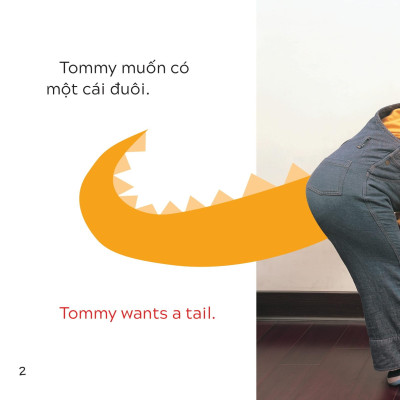Song Ngữ Việt Anh - Khám Phá Thế Giới - Tommy Muốn Có Một Cái Đuôi - Tommy Wants A Tail