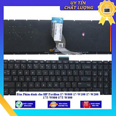 Bàn Phím dùng cho HP Pavilion 17-W000 17-W100 17-W200 17T-W000 17T-W100 - Màu đen tốt co led - Hàng Nhập Khẩu New Seal