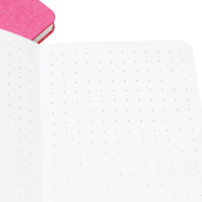 Sổ Colourful Notebook A6 - Dòng Kẻ Chấm - 120 Trang 100gsm - The Sun - Màu Hồng