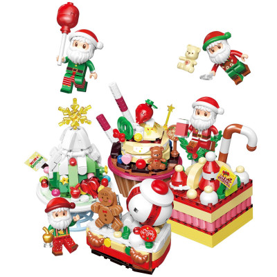 Đồ Chơi Lắp Ráp Chủ Đề Giáng Sinh - Gingerbread Man Ice Cream Pie - Keepplay K29804 (164 Mảnh Ghép)