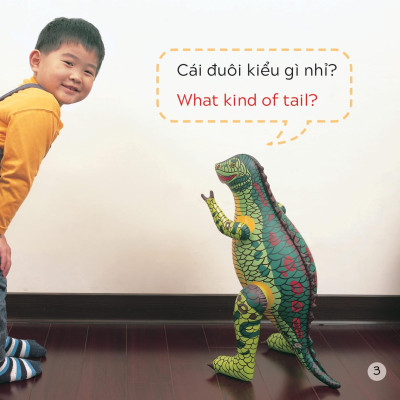 Song Ngữ Việt Anh - Khám Phá Thế Giới - Tommy Muốn Có Một Cái Đuôi - Tommy Wants A Tail
