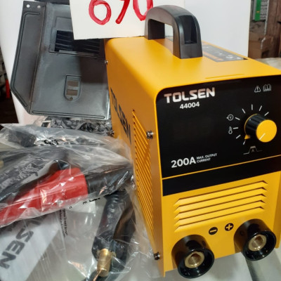MÁY HÀN QUE 5MM MMA INVERTER TOLSEN 44004 ( KÉO QUE TỪ 1.6-5 LY, 200A)- HÀNG CHÍNH HÃNG