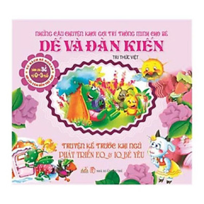 Truyện Kể Trước Khi Ngủ -Dế Và Đàn Kiến - Tri Thức Việt -Vanlangbooks