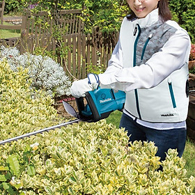 ÁO KHOÁC KHÔNG TAY LÀM MÁT DÙNG PIN SIZEL (KHÔNG KÈM PIN VÀ ĐẾ SẠC) MAKITA DFV210AM- HÀNG CHÍNH HÃNG