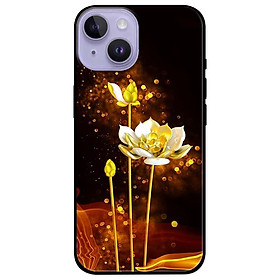 Ốp lưng dành cho Iphone 14 - Iphone 14 Plus - Iphone 14 Pro - Iphone 14 Pro Max - Sen Trắng Vàng 2