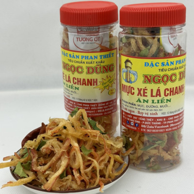 Đặc sản Phan Thiết - Mực Xé Lá Chanh Gói 50 Gram Sản Phẩm Trải Nghiệm Đã Chế Biến Ăn Liền Ngon Ơi Là Ngon. Hạn Sử Dụng 12 Tháng Kể Từ Ngày Đặt Hàng - OCOP 4 Sao
