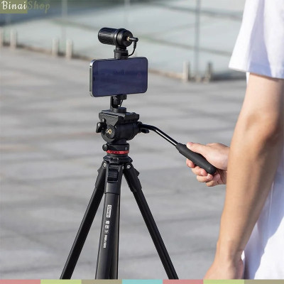 Ulanzi Ombra Xiang - Chân Đế Tripod Dành Cho Máy Ảnh, Điện Thoại, Tải Trọng 6 Kg, Ballhead Xoay Và Tháo Rời Linh Hoạt( Tặng Kèm Kẹp Điện Thoại) - Hàng chính hãng