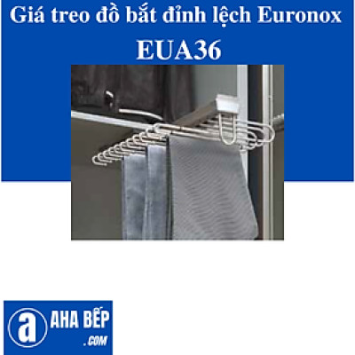 GIÁ TREO ĐỒ BẮT ĐỈNH LỆCH MÀU CÀ EURONOX EUA36 - HÀNG CHÍNH HÃNG