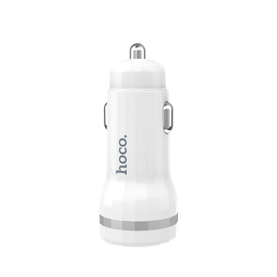 Tẩu sạc 2 cổng 2.4A trên xe hơi Hoco Z27 - Chính hãng