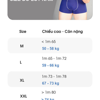 Combo 3 Quần Sịp Nam Quần Lót Nam Sợi Tre Mềm Mịn Siêu Thoáng Mát, Co Giãn 4 Chiều Cạp Nhỏ MRM FASHION