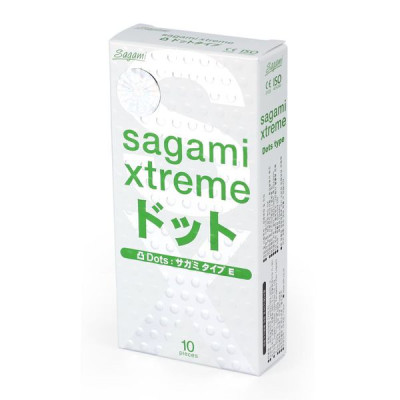 Bao cao su Sagami White - Có gai - H10 - Chính Hãng - Che Tên Sp