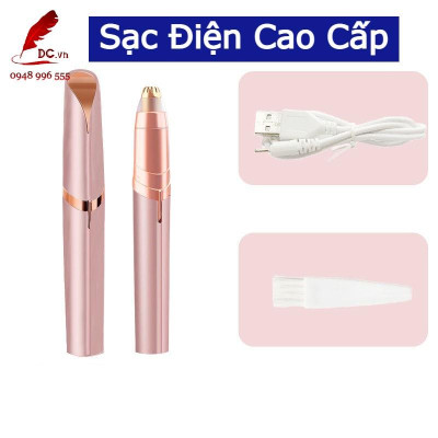 Bút Tỉa Lông Mày ( Sạc Điện Xịn ) / Bút Máy Tỉa Ria Mép Massage Thẩm Mỹ Loại Cao Cấp Cho Phái Đẹp