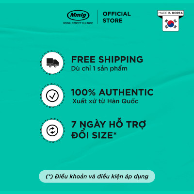 Áo tay dài Mmlg Navy Sweat (Authentic Navy) - Áo Hoodie Sweater cho nam, nữ, unisex - MMLGS013