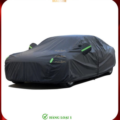 Bạt phủ ô tô thương hiệu MACSIM dành cho Hyundai Accent - màu đen - bạt phủ trong nhà và ngoài trời
