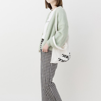 Áo Len Cardigan nữ cổ chữ V phong cách Hàn Quốc dáng rộng Haint Boutique