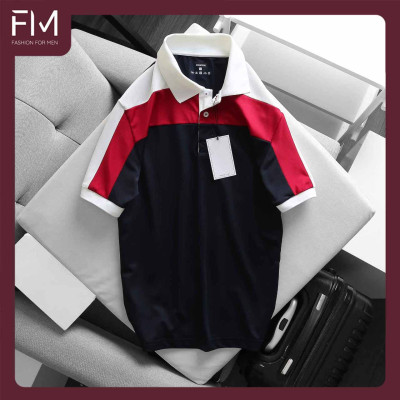 Áo polo ngắn tay thời trang nam phối màu nhiều kiểu, chất thun cá sấu xịn - FORMEN SHOP - FMHK002