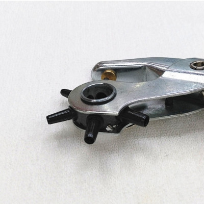 Dụng Cụ Bấm Lỗ Dây Nịt 6 Đầu Bấm - Hàng Chính Hãng