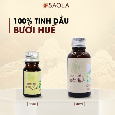 Tinh dầu Bưởi Huế thương hiệu Làng Hạ 30ml (Pomelo Peel oil): Giúp chăm sóc tóc, giảm rụng tóc, xông phòng, lọc không khí - Hàng Chính Hãng