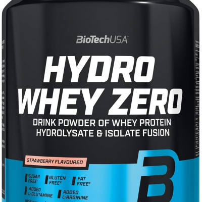 BiotechUSA HYDRO WHEY ZERO, 100% Whey Protein Hydrolyzed (4LBS), Hỗ Trợ Phục Hồi, Phát Triển Cơ Bắp