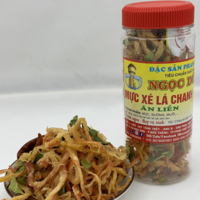 Đặc sản Phan Thiết - Mực Xé Lá Chanh Gói 50 Gram Sản Phẩm Trải Nghiệm Đã Chế Biến Ăn Liền Ngon Ơi Là Ngon. Hạn Sử Dụng 12 Tháng Kể Từ Ngày Đặt Hàng - OCOP 4 Sao