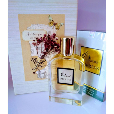 Nước hoa nam thơm lâu, Charme Impress, hương thơm quyến rũ, lôi cuốn, khơi gợi sự nam tính, lịch lãm, 75ml