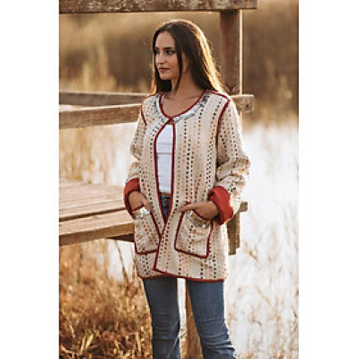 Áo Khoác Boho Kết Kim Loại Isla Bonita