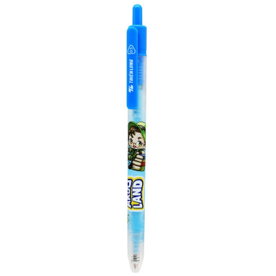 Bút Gel 0.5 mm - Nhân Vật Akooland Tahi - Thiên Long - GEL-074/AK - Mực Xanh