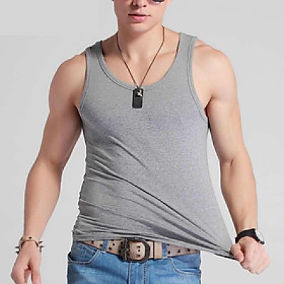 Combo 3 áo 3 lỗ nam Cotton - 3 cái 3 màu