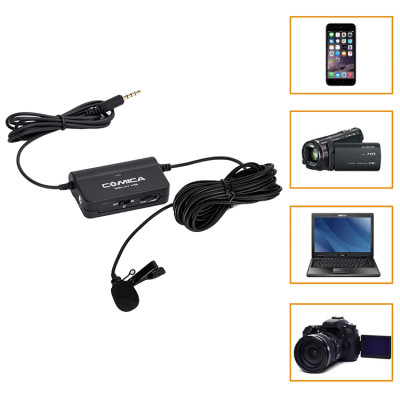Micro Comica Lavalier CVM-V05 Multi Function Cài Áo - Hàng Nhập Khẩu