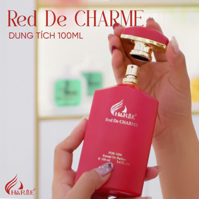 Nước Hoa Nam Charme Red De Charme 100ml Chính Hãng, Nam Tính Lịch Lãm