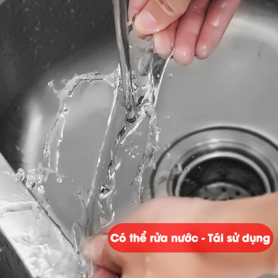 Băng keo dán nano 2 mặt siêu dính trong suốt dày 1mm dài 2m rộng 3cm và 5cm