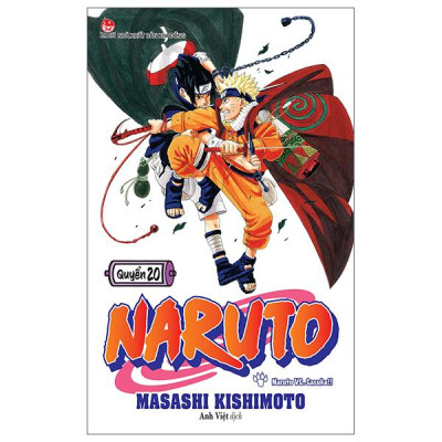 Sách - Naruto - Tập 20 - Naruto Vs. Sasuke!! (Tái Bản 2025)