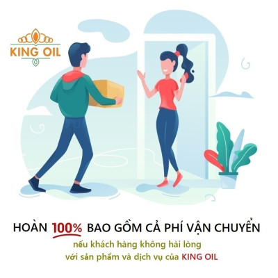 Tinh dầu Gừng 10ml nguyên chất từ thiên nhiên, Thơm Phòng, Khử Mùi, Kháng Khuẩn, Đuổi Muỗi - KingOil