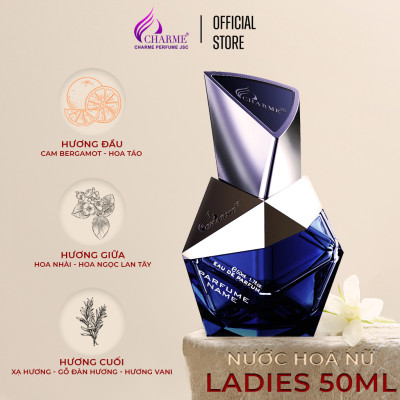 Nước Hoa Nữ Cao Cấp GOOD CHARME LADIES 50ml Lưu Hương Lâu Trẻ Trung, Lãng Mạn_Nước Hoa Chính Hãng
