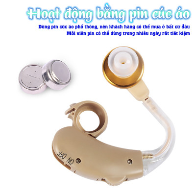 Máy (tai nghe) trợ thính không dây Axon V-189 - Kèm hộp đựng máy và phụ kiện