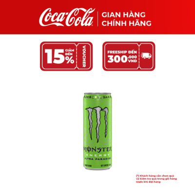 Hộp 6 Lon Nước Tăng Lực Giải Khát Monster Mix 3 vị Monster Energy, Monster Ultra Paradise, Monster Mango Loco 355ml/Lon Coca-Cola Official Store_TK