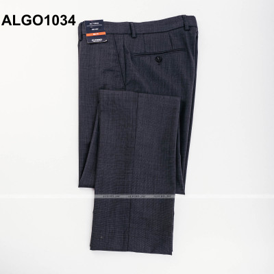 Quần Âu Nam Aligro Màu grey chất liệu cao Cấp, chuẩn Form Slimfit, Tôn Dáng màu grey ALGO1034