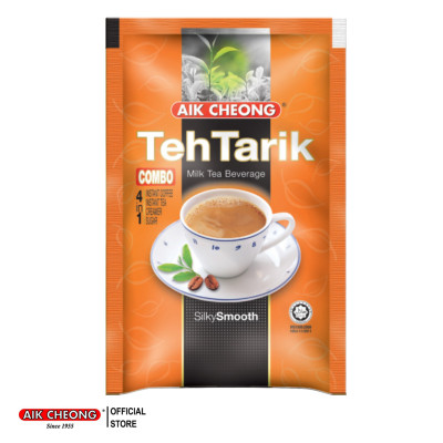 Trà Sữa Vị Cà Phê Aik Cheong Teh Tarik Combo 4 In 1 (15 Gói x 40g)
