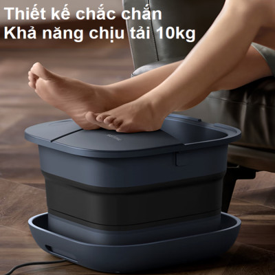 Bồn ngâm chân, kiêm máy massage chân tự động Thương hiệu Hà Lan cao cấp Philips - PPM5103F (HÀNG CHÍNH HÃNG)