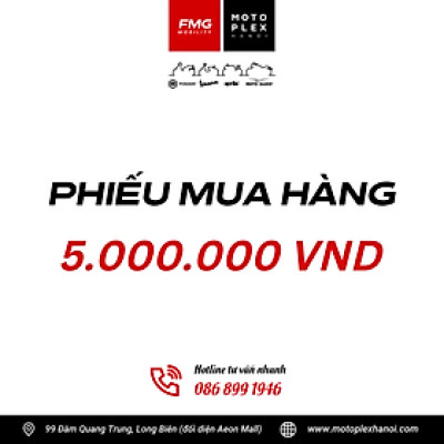 Phiếu mua hàng của Motoplex Hà Nội